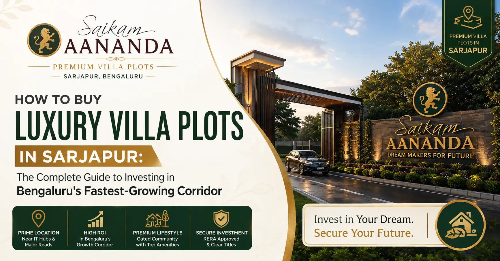 How to Buy Luxury Villa Plots in Sarjapur: The Complete Guide to Investing in Bengaluru's Fastest-Growing Corridor