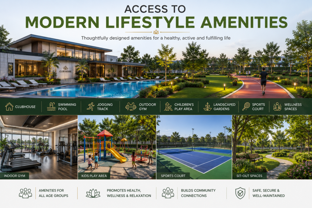 Luxury living with modern amenities