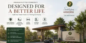 Premium plotted community entrance design