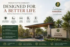 Premium plotted community entrance design
